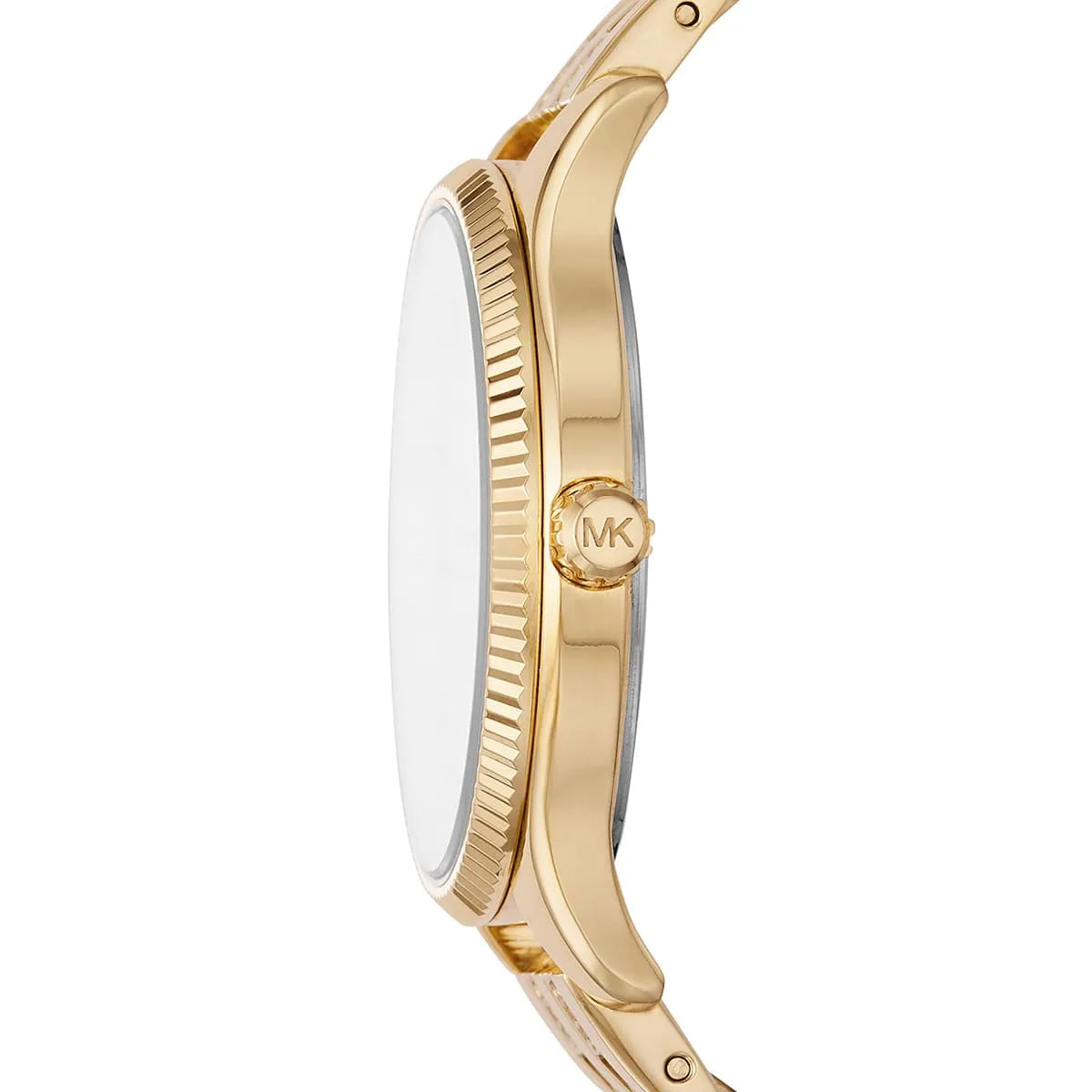  Shop Authentic Michael Kors Lexington Three Hand White Dial Gold Steel Strap Watch For Women - MK4492 - Luxxuri