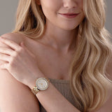  Shop Authentic Michael Kors Darci Analog Gold Dial Gold Steel Strap Watch For Women - MK4513 - Luxxuri
