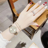  Shop Authentic Michael Kors Darci Analog Gold Dial Gold Steel Strap Watch For Women - MK4513 - Luxxuri