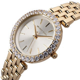  Shop Authentic Michael Kors Darci Analog Gold Dial Gold Steel Strap Watch For Women - MK4513 - Luxxuri