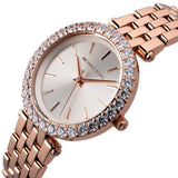  Shop Authentic Michael Kors Darci Quartz Rose Gold Dial Rose Gold Steel Strap Watch For Women - MK4514 - Luxxuri