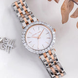  Shop Authentic Michael Kors Darci Quartz Silver Dial Two Tone Steel Strap Watch For Women - MK4515 - Luxxuri