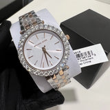  Shop Authentic Michael Kors Darci Quartz Silver Dial Two Tone Steel Strap Watch For Women - MK4515 - Luxxuri