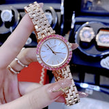  Shop Authentic Michael Kors Darci Pave Silver Dial Rose Gold Steel Strap Watch For Women - MK4517 - Luxxuri