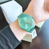  Shop Authentic Michael Kors Slim Runway Blue Dial Blue Steel Strap Watch For Women - MK4525 - Luxxuri