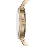  Shop Authentic Michael Kors Jaryn Quartz Gold Dial Black Steel Strap Watch For Women - MK4544 - Luxxuri