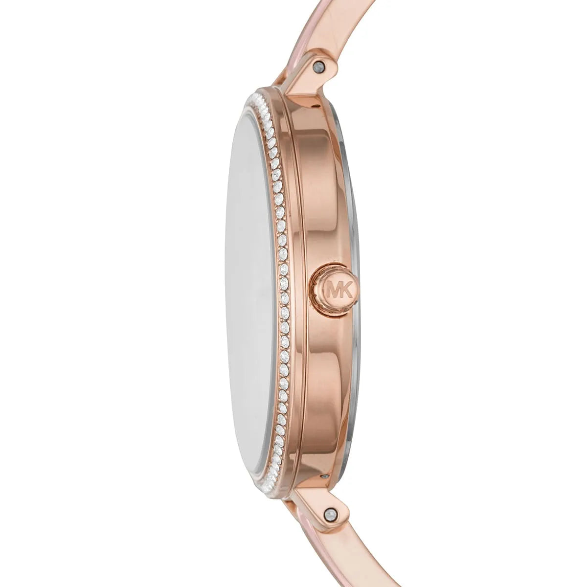  Shop Authentic Michael Kors Jaryn Analog Rose Gold Dial Pink Steel Strap Watch For Women - MK4545 - Luxxuri