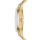  Shop Authentic Michael Kors Runway Gold Dial Gold Steel Strap Watch For Women - MK4561 - Luxxuri
