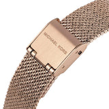  Shop Authentic Michael Kors Pyper Quartz Mother of Pearl White Dial Rose Gold Mesh Strap Watch For Women - MK4588 - Luxxuri