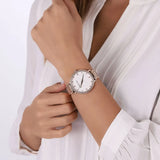  Shop Authentic Michael Kors Pyper Three-Hand White Dial Rose Gold Steel Strap Watch For Women - MK4594 - Luxxuri
