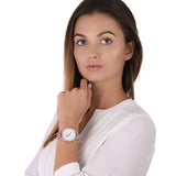  Shop Authentic Michael Kors Pyper Three-Hand White Dial Rose Gold Steel Strap Watch For Women - MK4594 - Luxxuri