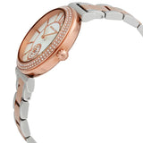  Shop Authentic Michael Kors Abbey Three-Hand White Dial Two Tone Steel Strap Watch for Women - MK4616 - Luxxuri