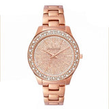  Shop Authentic Michael Kors Liliane Three Hand Rose Gold Dial Rose Gold Steel Strap Watch For Women - MK4651 - Luxxuri