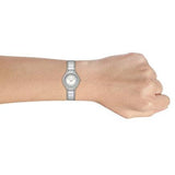  Shop Authentic Michael Kors Sylvia Mother of Pearl Dial Silver Steel Strap Watch For Women - MK4657 - Luxxuri