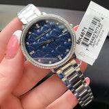  Shop Authentic Michael Kors Pyper Blue Dial Silver Steel Strap Watch For Women - MK4671 - Luxxuri