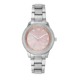  Shop Authentic Michael Kors Tibby Multifunction Crystals Pink Dial Silver Steel Strap Watch for Women - MK4686 - Luxxuri
