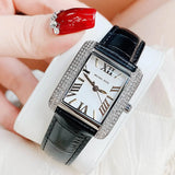  Shop Authentic Michael Kors Emery Three Hand Silver Dial Black Leather Strap Watch For Women - MK4696 - Luxxuri