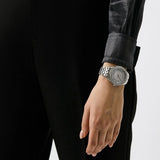  Shop Authentic Michael Kors Harlowe Three-Hand Quartz Silver Dial Silver Steel Strap Watch For Women - MK4708 - Luxxuri