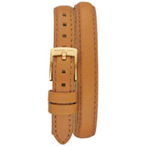  Shop Authentic Michael Kors Empire Three Hand Gold Dial Brown Leather Strap Watch for Women - MK4721 - Luxxuri