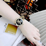  Shop Authentic Michael Kors Parker Black Dial Cheetah Print Brown Leather Strap Watch For Women - MK4723 - Luxxuri