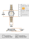  Shop Authentic Michael Kors Lexington Analog Silver Dial Two Tone Steel Strap Watch for Women - MK4740 - Luxxuri