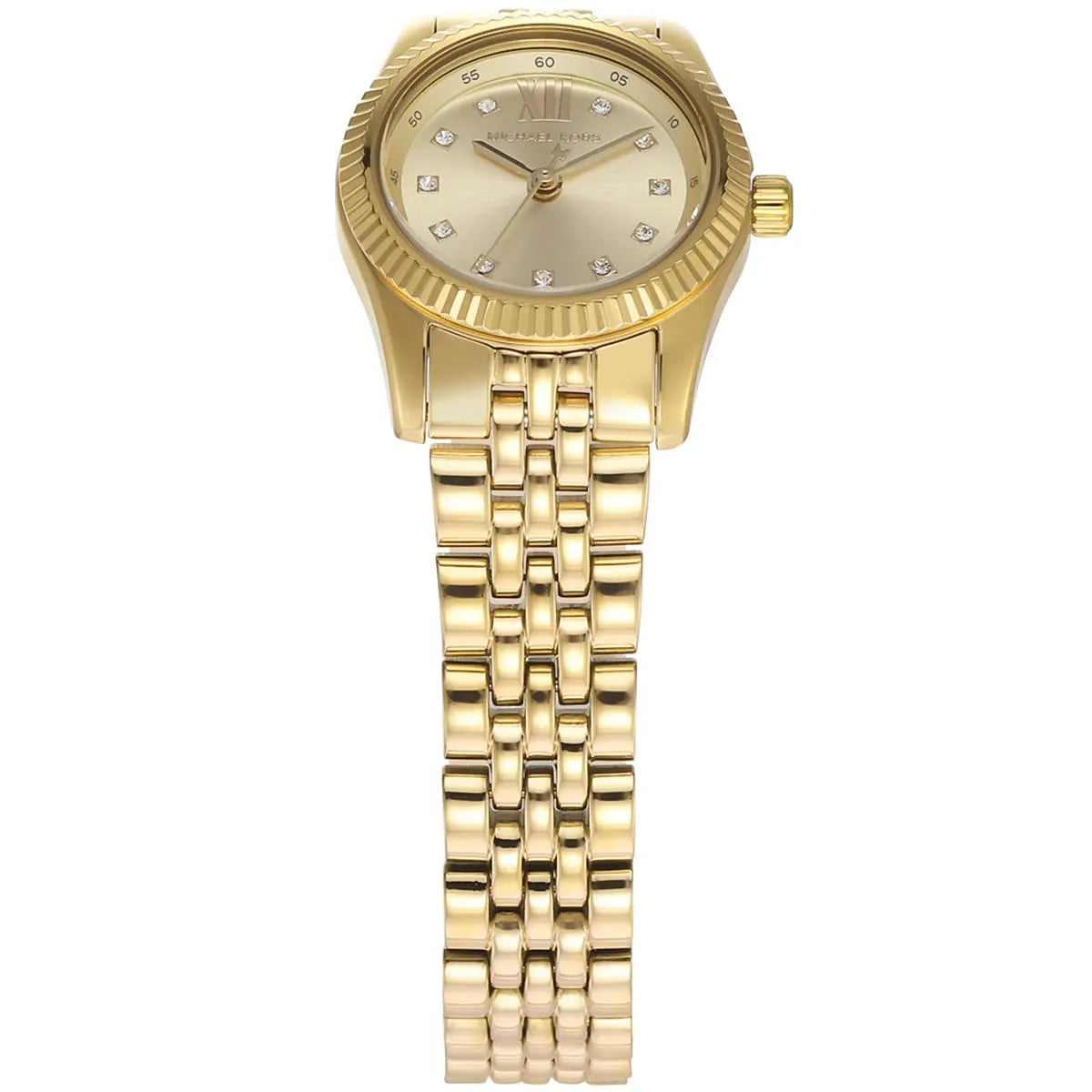  Shop Authentic Michael Kors Lexington Analog Gold Dial Gold Steel Strap Watch for Women - MK4741 - Luxxuri