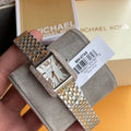  Shop Authentic Michael Kors Emery Three-Hand White Dial Two Tone Steel Strap Watch for Women - MK4744 - Luxxuri