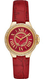  Shop Authentic Michael Kors Camille Three-Hand Red Dial Red Leather Strap Watch for Women - MK4750 - Luxxuri