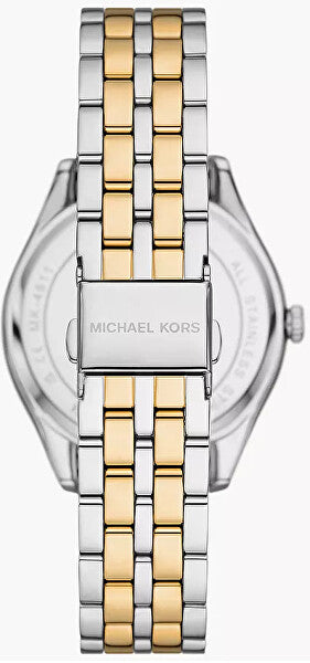  Shop Authentic Michael Kors Harlowe Three-Hand Crystals White Dial Two Tone Steel Strap Watch for Women - MK4811 - Luxxuri