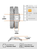  Shop Authentic Michael Kors Emery Pave Double Wrap White Dial Silver Steel Strap Watch for Women - MK4834 - Luxxuri