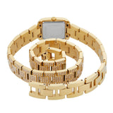  Shop Authentic Michael Kors Emery Analog Crystals White Dial Gold Steel Strap Watch for Women - MK4835 - Luxxuri