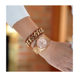  Shop Authentic Michael Kors Runway Rose Gold Dial Rose Gold Steel Strap Watch for Women - MK5128 - Luxxuri