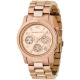  Shop Authentic Michael Kors Runway Rose Gold Dial Rose Gold Steel Strap Watch for Women - MK5128 - Luxxuri