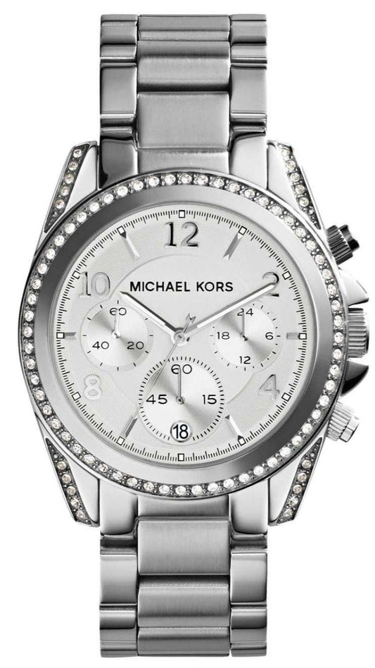  Shop Authentic Michael Kors Blair Silver Dial Silver Steel Strap Watch for Women - MK5165 - Luxxuri