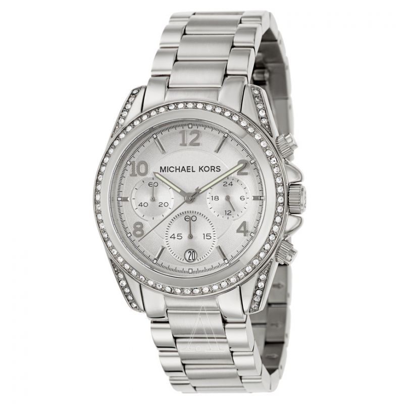  Shop Authentic Michael Kors Blair Silver Dial Silver Steel Strap Watch for Women - MK5165 - Luxxuri