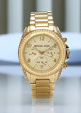  Shop Authentic Michael Kors Runway Gold Dial Gold Steel Strap Watch for Women - MK5166 - Luxxuri