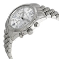  Shop Authentic Michael Kors Lexington Silver Dial Silver Steel Strap Watch for Women - MK5555 - Luxxuri