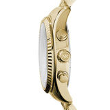  Shop Authentic Michael Kors Lexington Chronograph Gold Dial Gold Steel Strap Watch for Women - MK5556 - Luxxuri