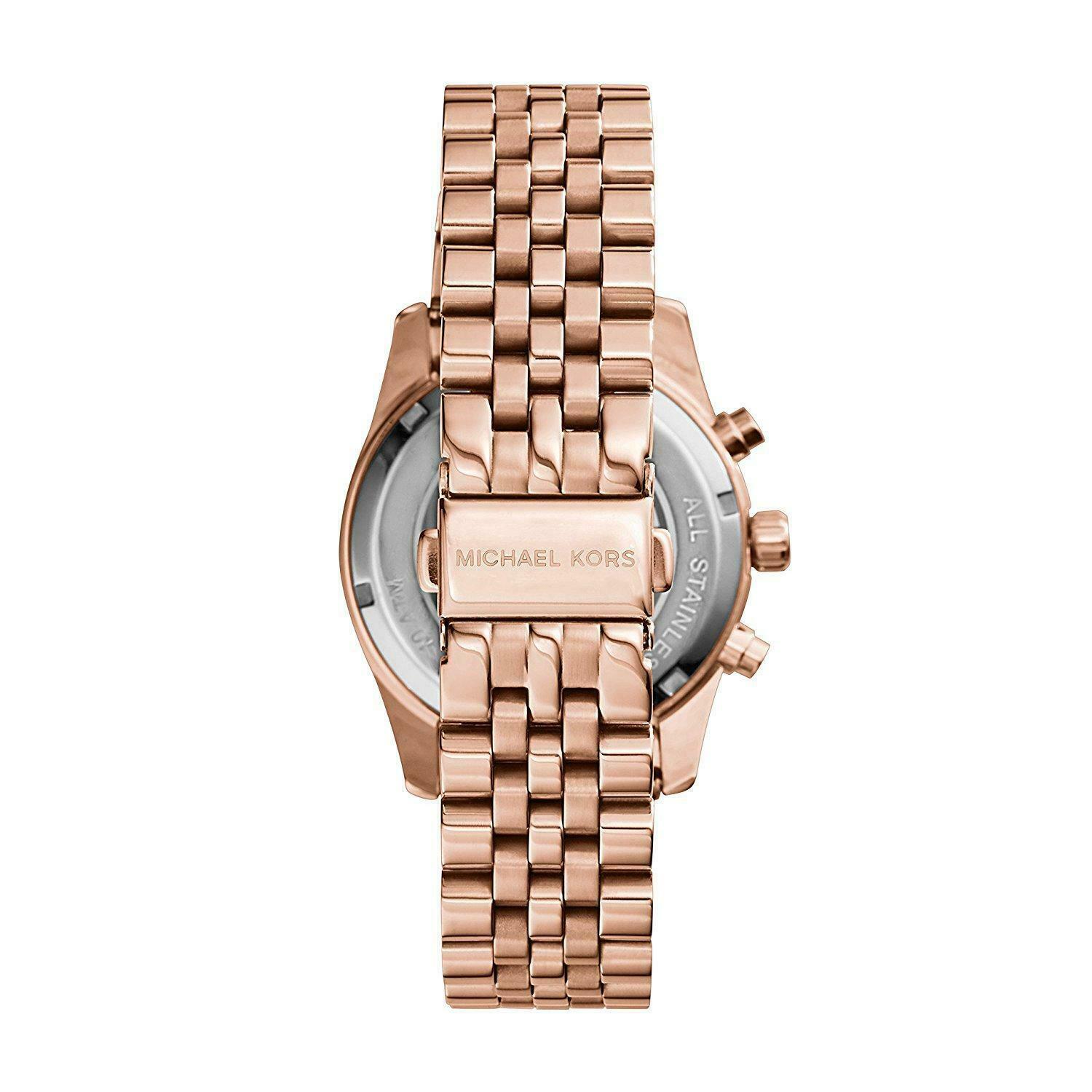  Shop Authentic Michael Kors Lexington Rose Gold Dial Rose Gold Steel Strap Watch for Women - MK5569 - Luxxuri