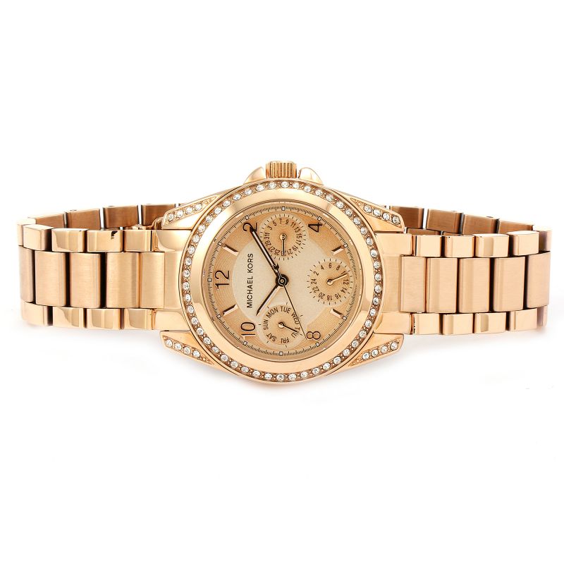  Shop Authentic Michael Kors Blair Rose Gold Dial Rose Gold Steel Strap Watch for Women - MK5613 - Luxxuri