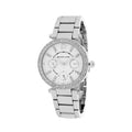  Shop Authentic Michael Kors Parker Silver Dial Silver Steel Strap Watch for Women - MK5615 - Luxxuri