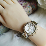  Shop Authentic Michael Kors Parker White Dial Two Tone Steel Strap Watch for Women - MK5626 - Luxxuri