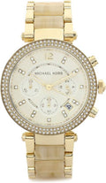  Shop Authentic Michael Kors Parker Gold Dial Gold Steel Strap Watch for Women - MK5632 - Luxxuri