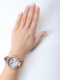  Shop Authentic Michael Kors Parker Chronograph White Dial Tan Leather Strap Watch for Women - MK5633 - Luxxuri