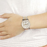  Shop Authentic Michael Kors Ritz White Dial Two Tone Steel Strap Watch for Women - MK5650 - Luxxuri