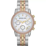  Shop Authentic Michael Kors Ritz White Dial Two Tone Steel Strap Watch for Women - MK5650 - Luxxuri