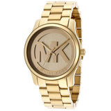 Shop Authentic Michael Kors Runway Gold Dial Gold Steel Strap Watch for Women - MK5786 - Luxxuri