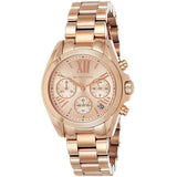  Shop Authentic Michael Kors Bradshaw Chronograph Rose Gold Dial Rose Gold Steel Strap Watch for Women - MK5799 - Luxxuri