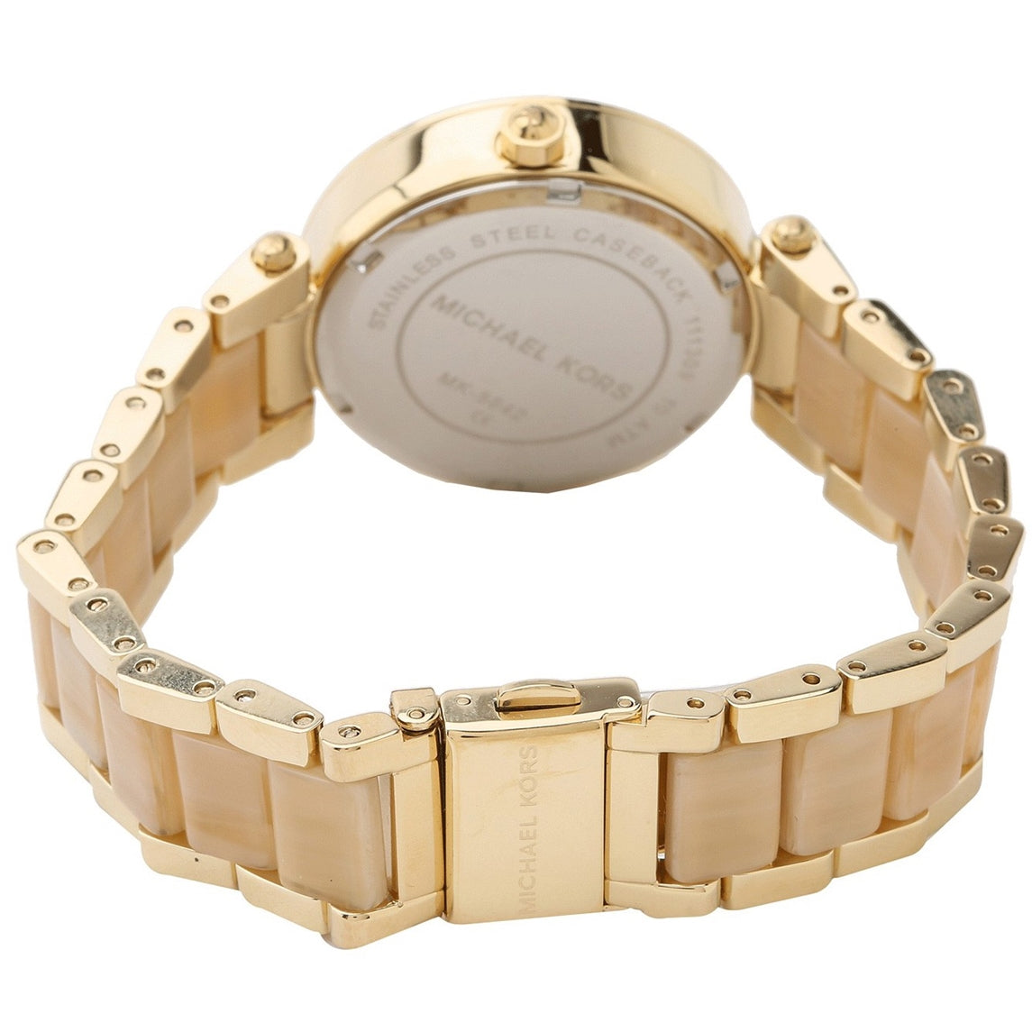  Shop Authentic Michael Kors Parker Gold DIal Gold Steel Strap Watch for Women - MK5842 - Luxxuri
