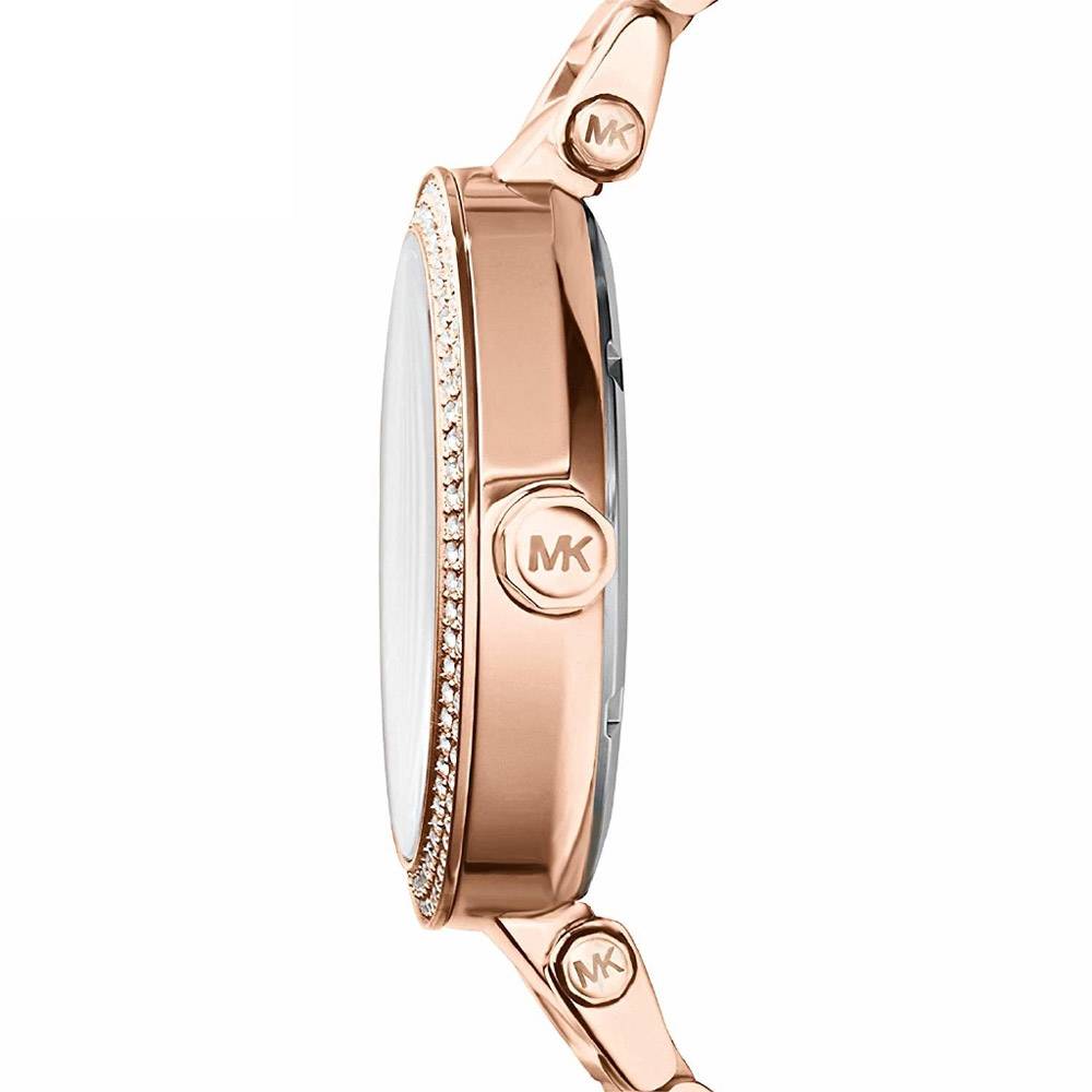  Shop Authentic Michael Kors Parker Rose Gold Dial Rose Gold Steel Strap Watch for Women - MK5865 - Luxxuri